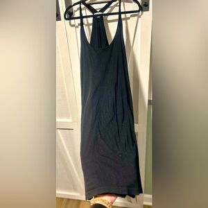 James Perse Racerback Double Layered Tank Dress  Size Large